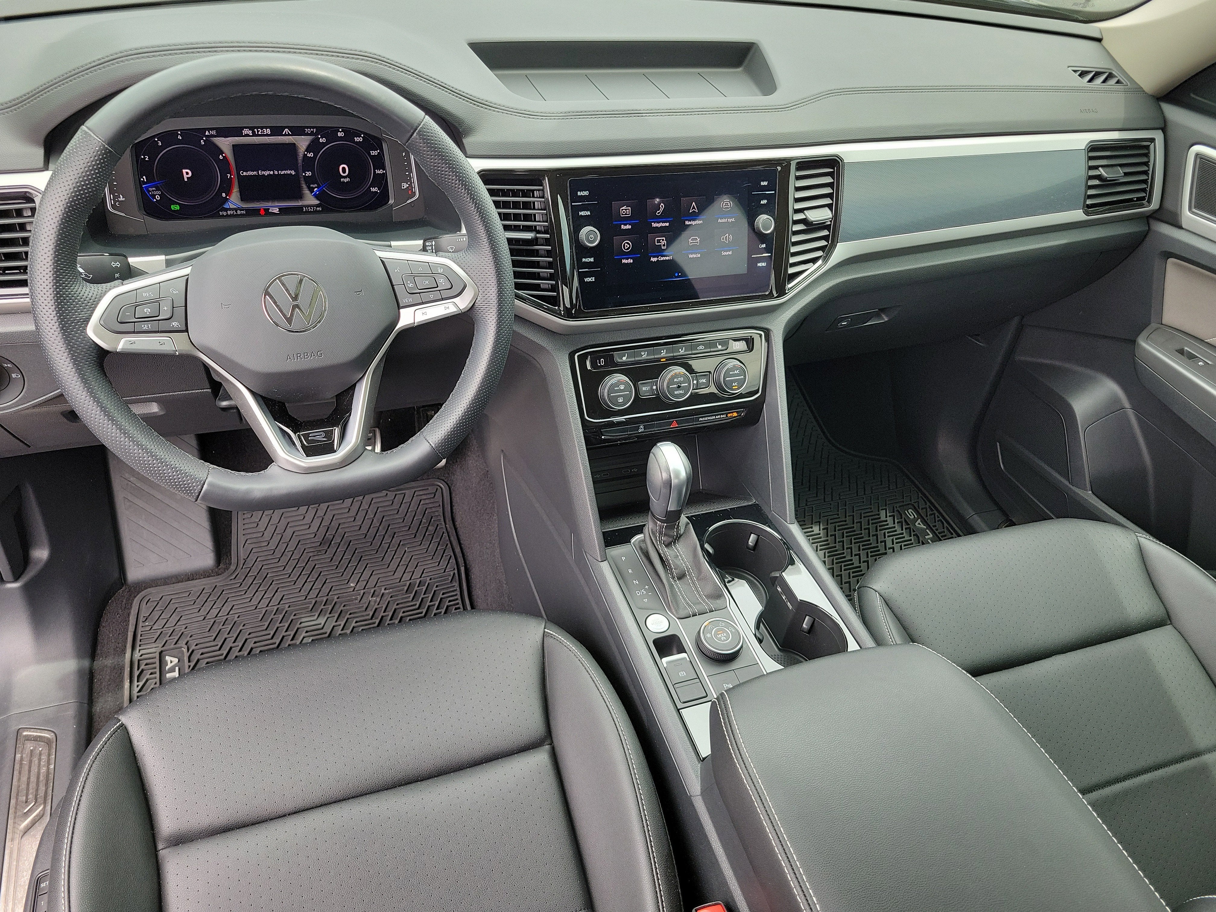 2023 Volkswagen Atlas 3.6L V6 SEL R-Line Black